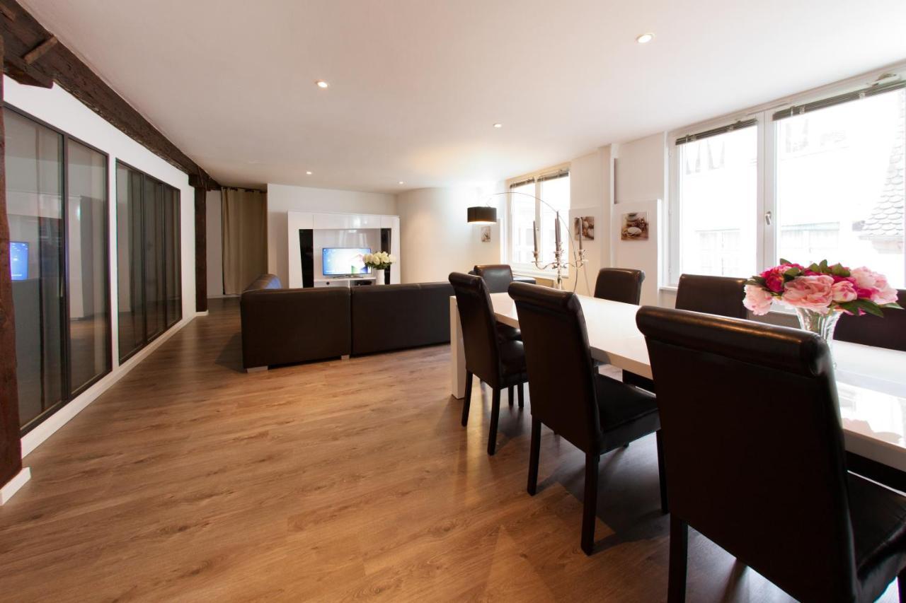 Le Corbeau - Grand Appartement Strasbourg Centre, Calme Exteriör bild