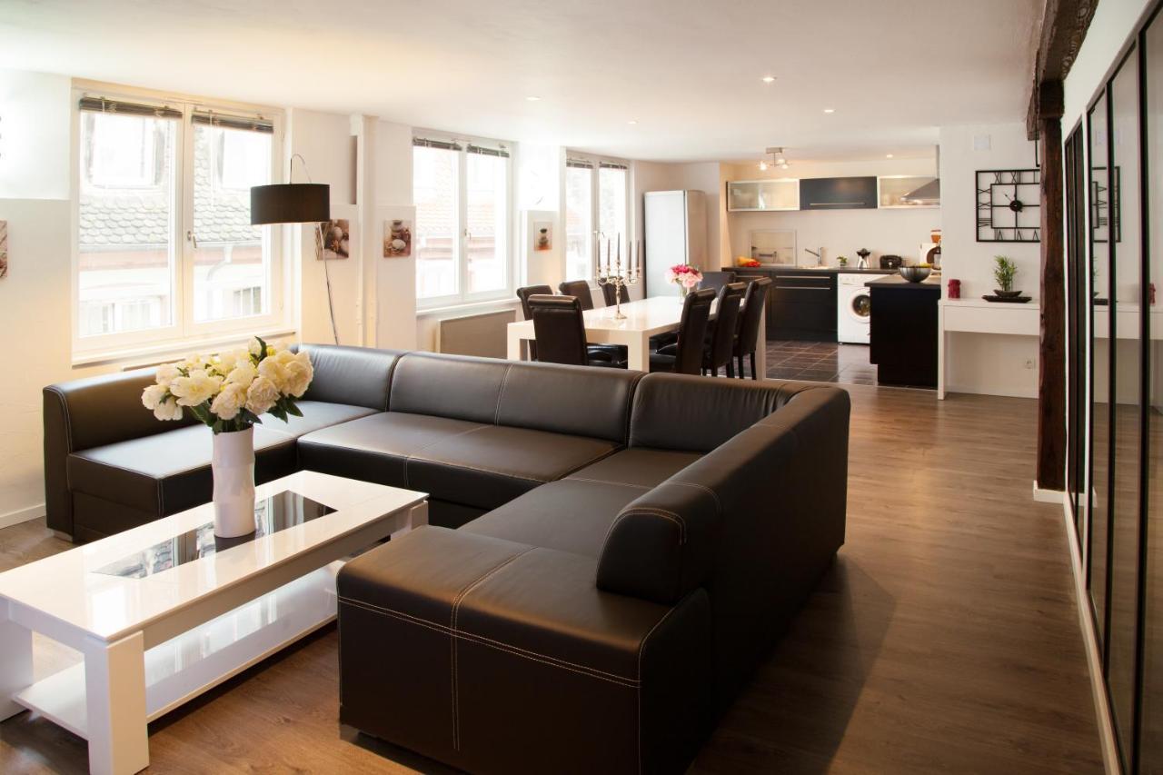Le Corbeau - Grand Appartement Strasbourg Centre, Calme Exteriör bild