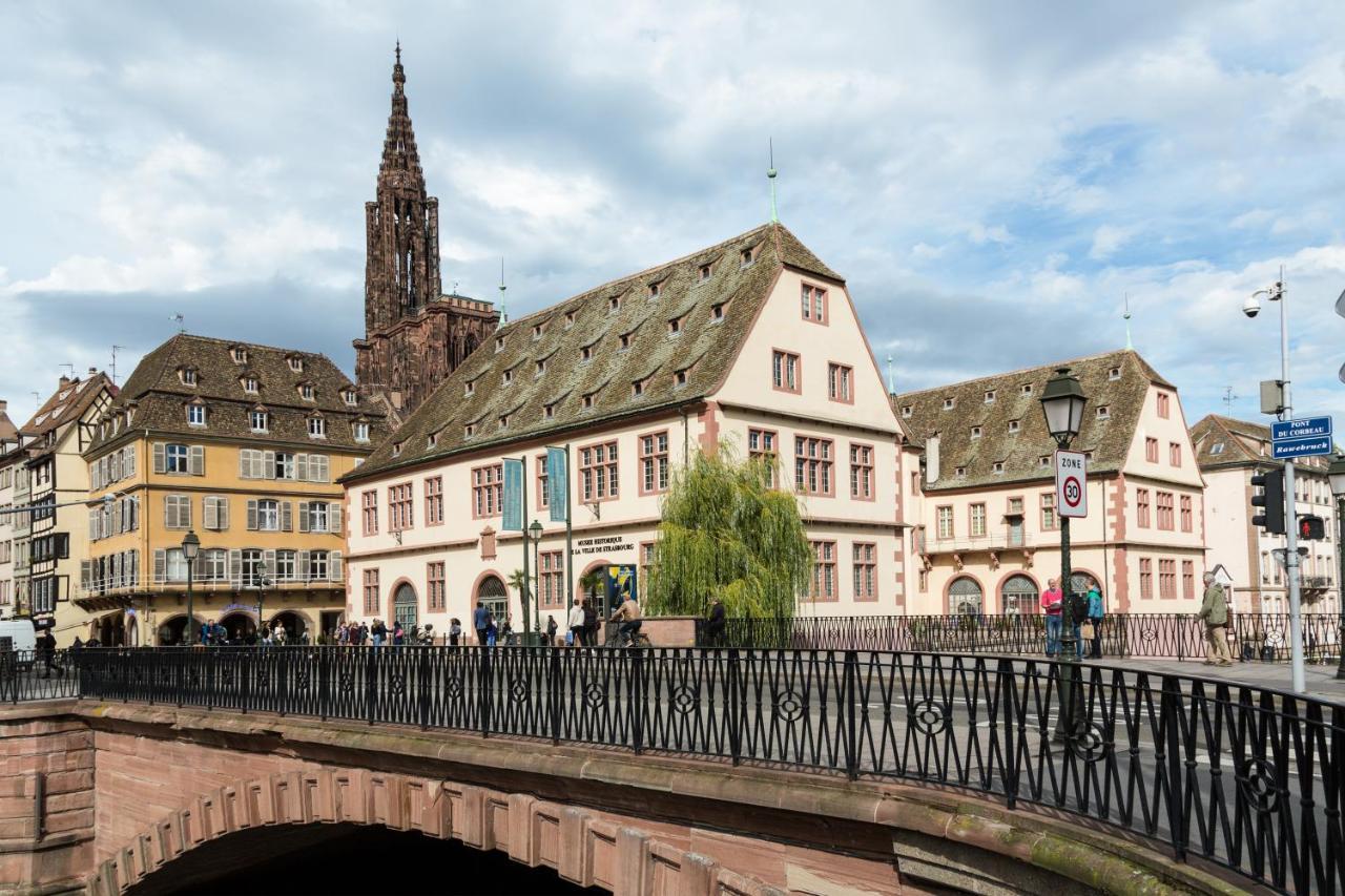 Le Corbeau - Grand Appartement Strasbourg Centre, Calme Exteriör bild